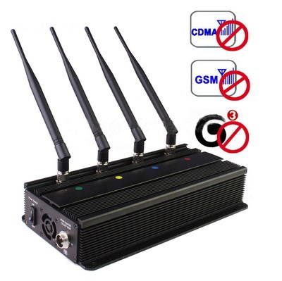 Cell phone jammer detector | 6 Antenna Cell phone,GPS & RF Jammer (315MHz/433MHz)